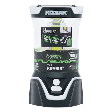 Promier Products Kodiak Krysis 3000 Lumen Camping Lantern K-PP3KAA-4